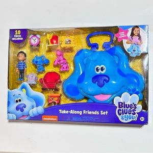 Blue’s Clues Take-Along Friends Set NEW